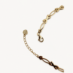 Butterfly Motif Link Bracelet — detail