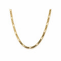 14K Gold Figaro Chain - 2mm — overall