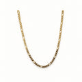 14K Gold Figaro Chain - 3mm — overall
