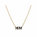 14K Gold Mom Necklace — overall