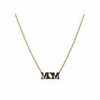 14K Gold Mom Necklace — overall