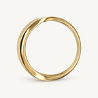 14K Gold Infinity Openwork Band — overhead view